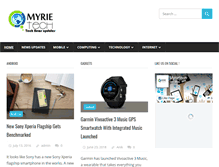 Tablet Screenshot of myrietech.com